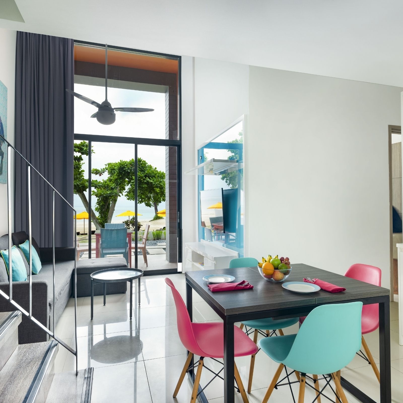 Two Bedroom Ocean View Loft Queen